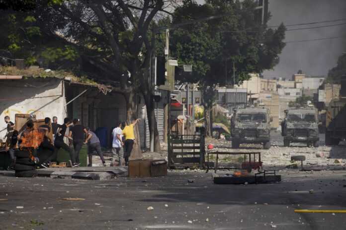 operation in the West Bank town of Nablus Aug 9 2022