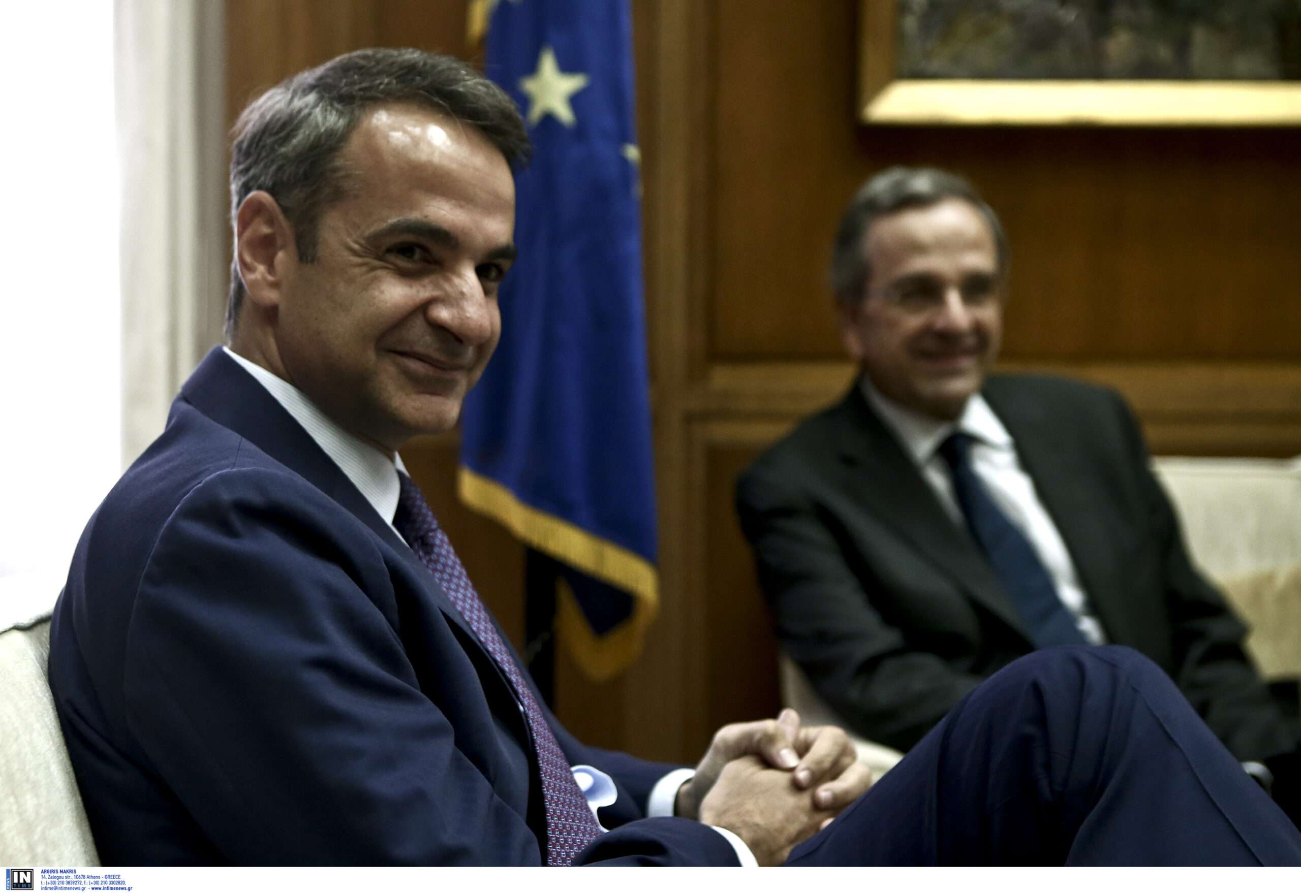 Samaras, Mitsotakis