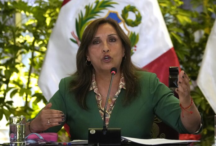 dina boluarte peru president 1